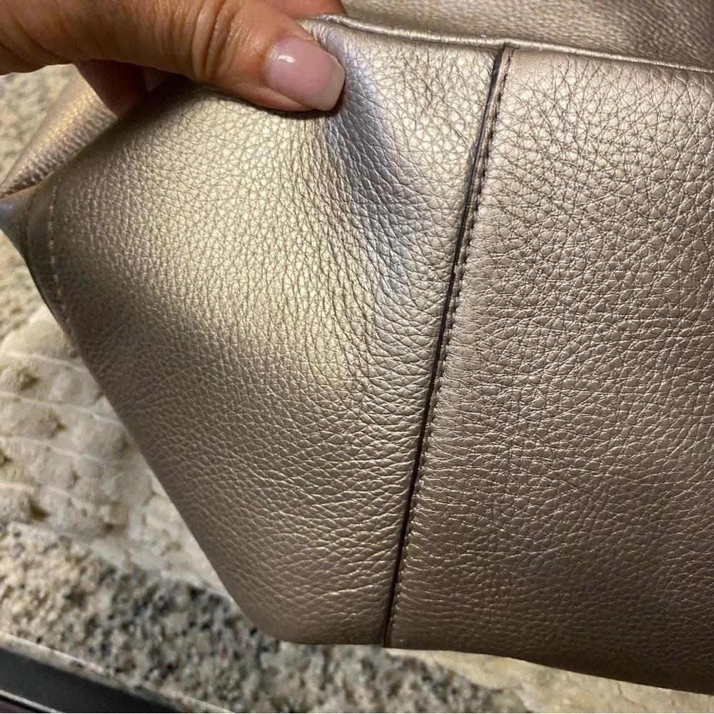 Coach vintage pebble grain leather bag